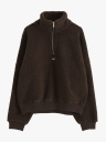 Aim"n Pile Half Zip Brun XL