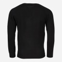 Alan Paine V-Neck Lambswool - Black