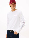 Tommy Hilfiger Tommy Logo Long Sleeve Tee - White - S