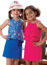 Butterick 4503- Topp, shorts og skjørt CL (6-7-8)