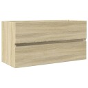  Servantskap sonoma eik 90x38,5x45 cm sponplate 8721102823275