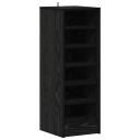  Sko skap Sort Eik 31,5x35x90 cm Laget av Tre