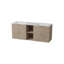 Servantskap FOSSBAD Variant46 B150 for Heldekkende Dobbelservant