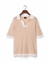 Lexington Clothing Riviera Polo Shirt - Beige - M