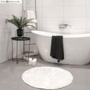 Runde tepper   Cosy hvit Størrelse: Ø 160 cm