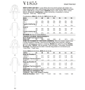 Vogue 1855 - Morgenkåpe MUU (34-36-38-40)