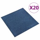  Teppe 20 pcs Mørkeblå 50 x 50 cm 100% Polypropylen