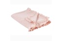 Sengeteppe Hatton Rosa 200x220 cm