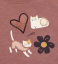 Minymo Collegegenser   Burlwood   Minymo   68   Collegegenser Beige Rosa   62