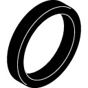 50 mm pakning for skrutilkobling svart PEH Geberit