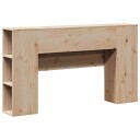  Hodegavl med oppbevaring voksbrun 135 cm heltre furu 8721158396464