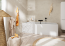 Hansgrohe Tecturis S Kar-/Dusjarmatur Sort Matt