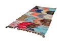 Marokkansk Boucherouite teppe 135 x 265 cm Størrelse: 135 x 265 cm