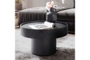 Sofabord Wohnling Rund 60 cm Sopputseende Metall Modern Look -