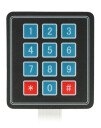 Selvklebende numerisk membrantastatur   12 taster
