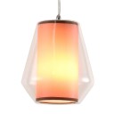Platinet PPL024C Loftlampe   E27 19x21cm Glass/Stoff