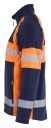 Blåkläder Fleecejakke 4713 Varselklasse 1, Mikrofleece Marineblå/Oransje