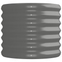 vidaXL Plantekasse pulverlakkert stål 152x40x36 cm grå