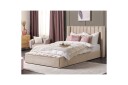 Seng med oppbevaringsbenk Noyers   Beige 180x200 cm