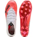 PUMA Ultra Nitro 7 Ultimate AG Fotballsko Hvit/Rød 41