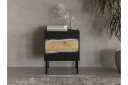 Stintino Nattbord 51 cm - Svart/Brun
