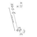Lampe Gras 302 L Taklampe Rød