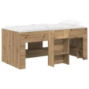  Barnas Høye Sengramme 2 pcs Artisan eik 163 x 101,1 x 68,5 cm
