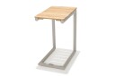 Portals Sidebord 47 cm   Hvit/Tre