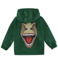DYR Cph Softshell Jakke   Dyreliv   Furu m. T Rex   DYR   7 år (122)   Softshell   Grønn