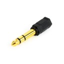 Cablexpert   Audioadapter   Stereojakk Hann Til Minijakk Hunn   Svart