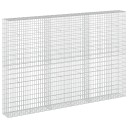 vidaXL Gabion med 5 mm Tråd og 5x10 cm Maske 300x30x200 cm