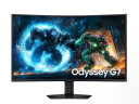 Samsung Odyssey G7 37" Buet Gaming-skjerm 4K 165Hz 1ms Svart