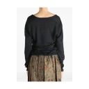 UMA Wang Dame Strikkevarer Svart M,