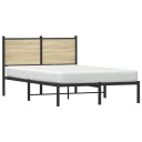  Sengeramme i metall uten madrass sonoma eik 120x190 cm 8721102953002