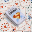 Supermann spillkort med oppbevaringsboks - DC Comics barnespill