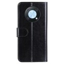 Huawei Nova Y90/Enjoy 50 Pro Lommebok-deksel med Magnetisk Lukning Svart