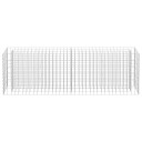 vidaXL Gabion høybed galvanisert stål 180x30x60 cm
