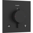 Hansgrohe Ecostat Comfort E dusjbatteri, sort