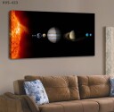 Solsystemet Lerretsbilde 60x120 cm Universell Skjønnhet for Hjemmet