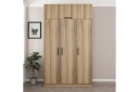Minar Garderobe 135 cm - Brun