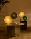 Gubi Coppia Bordlampe Elfenben/Oliven