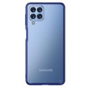 Anti-Shock Samsung Galaxy M53 Hybrid-deksel Blå / Klar
