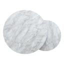 Sofabord HOME4YOU AKIRA 2 stk. sett 80x45 cm 60x37 cm Lysegrå - Lysegrå