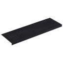 vidaXL Trappetrinn 10 stk 25x75 cm gummi
