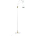 Dyberg Larsen Lilje Gulvlampe Hvit/ Messing