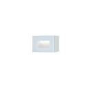 Konstsmide Chieri vegglampe 4W High Power LED kvadrat hvit. 7862-250