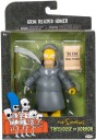 Simpsons  Treehouse of Horror Grim Reaper Homer Simpson Deluxe 5 inch Figure