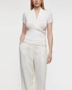 Andiata Fifi 2 Top Chalk White Hvit XS
