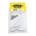 Yeah Racing TABB-015SV Alu Side Bumper For Tamiya BBX BB-01