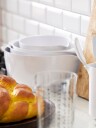 Rosti Margrethe bakebolle 3L hvit